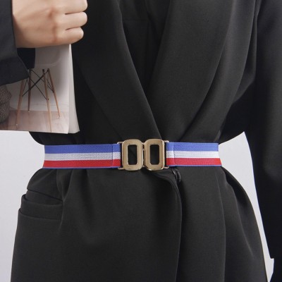 SYGA Women Red, White, Black Genuine Leather Belt