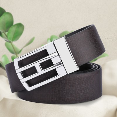 Winsome Deal Men Casual, Evening, Formal, Party Brown Artificial Leather Belt