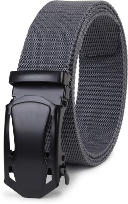 HENEDA Men Casual, Formal Grey Nylon Belt