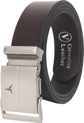 LOOPA Men Formal, Casual, Evening, Party Brown Genuine Leather Belt