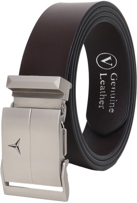 PROVOGUE Men Formal Brown Genuine Leather Belt