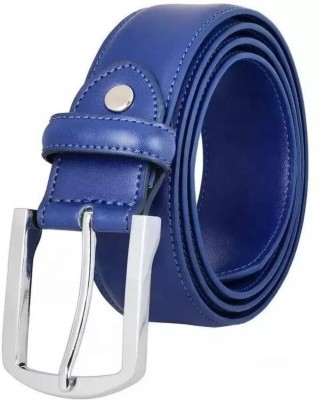 METRONAUT Men & Women Blue Artificial Leather Belt