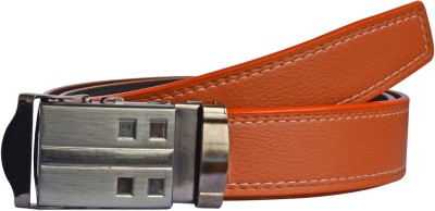 house of common Men Formal Tan Synthetic Belt