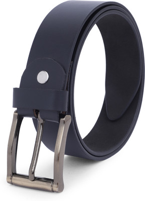 Roadster Men Formal Black Genuine Leather Belt