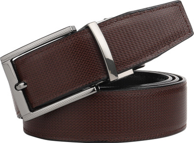 Roadster Men Formal, Casual, Evening, Party Brown Artificial Leather Reversible Belt