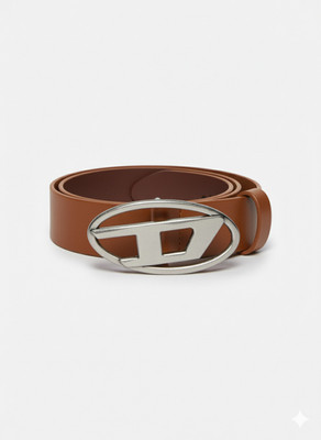 xelcis Men & Women Casual, Evening, Formal, Party Tan Genuine Leather Belt