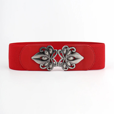 SYGA Girls Red Artificial Leather Belt