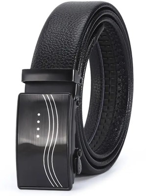 LOOPA Men Casual, Formal Black Artificial Leather Belt