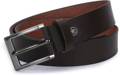 Benzene Men Casual, Evening, Formal, Party Brown Genuine Leather Belt