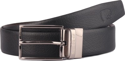 RED CHIEF Men Formal, Casual, Evening, Party Black Genuine Leather Reversible Belt