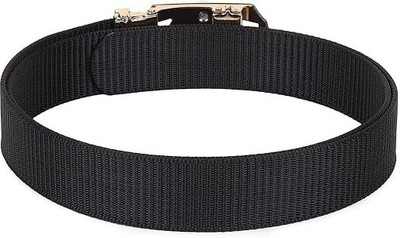 TPM Men Casual, Evening, Formal, Party Gold Nylon Belt