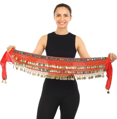 Shivani Enterprises Women Casual Red Fabric Belt
