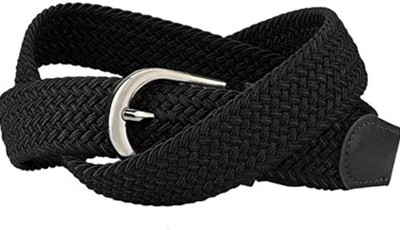 jiyanshirawat Boys & Girls Casual, Party, Formal Black Synthetic Belt