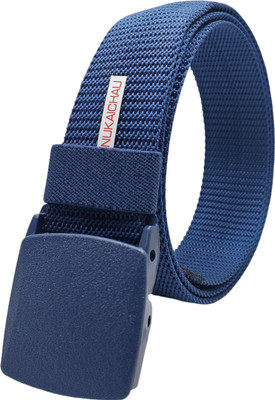 NUKAICHAU Boys Casual, Evening, Party Blue Nylon Belt