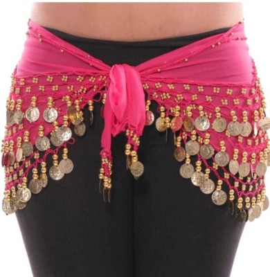 Dresstoimpress Women Party Pink Fabric Belt