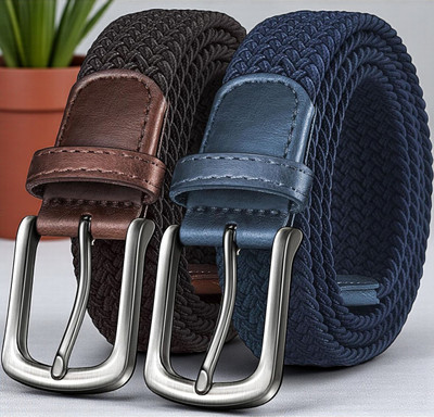 PROVOGUE Men Formal, Casual, Evening, Party Multicolor Nylon Belt