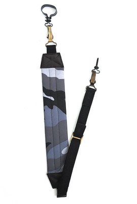 START NOW Double Barrel Padded Gun Belt Strap(Urban Camo)