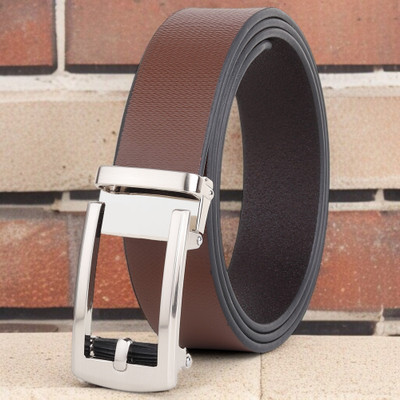 Roadster Men Formal Brown Genuine Leather Belt