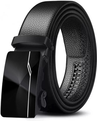 Joro Men Casual, Evening, Formal, Party Black Artificial Leather, Fabric Belt