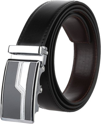 KILLER Men Casual, Formal, Party, Evening Black Texas Leatherite Belt