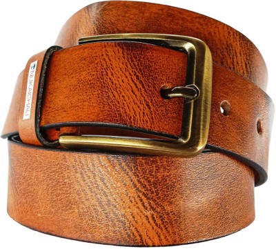 NUKAICHAU Boys & Girls Formal, Casual, Evening, Party Brown Genuine Leather Belt