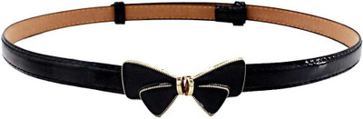 SYGA Women Black Genuine Leather Belt