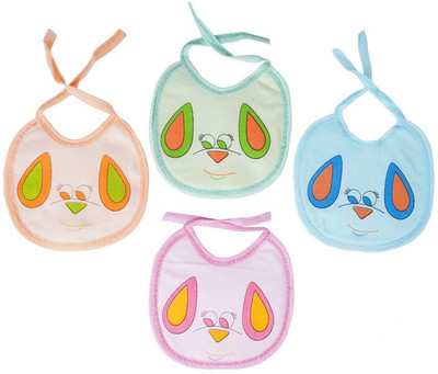MW PRINTS Waterproof Cushioned Bib(Multicolor)