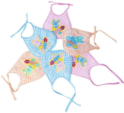 MW PRINTS Waterproof Cd Bib(Multicolor)