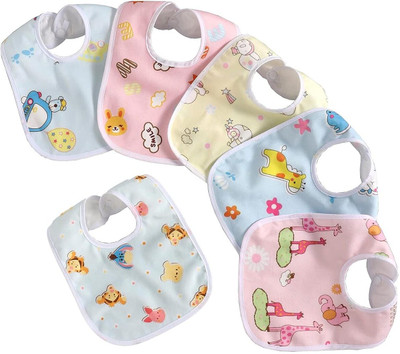 SWASUM Bibs - 6pcs | Baby bibs for 6 to 12 months _1(Multicolor)