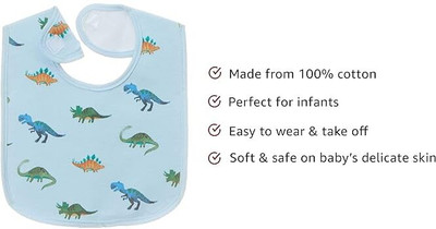 Vadhavan Double Layered Waterproof Bibs Pack Of 1(Blue)