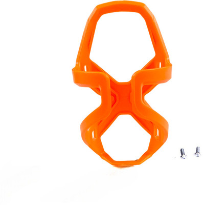 ShreNik Cycle Water Bottle Cage Material Plastic Color Orange Bicycle Bicycle Bottle Holder