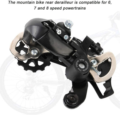 Schrodinger 666059 Bicycle Cycle Derailleur Compatible for Tourney Road MTB 6/7S Speed Bicycle Brake Disk(150 mm)