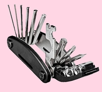 IndiaLot Bicycle Repair Tool Kit Multi-Purpose Wrench 16 in 1 0006 Bicycle Brake Disk