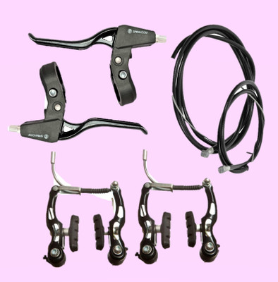 IndiaLot Bicycle V/Power Brake Set Caliper Wire Lever 00006603 Bicycle Brake Disk