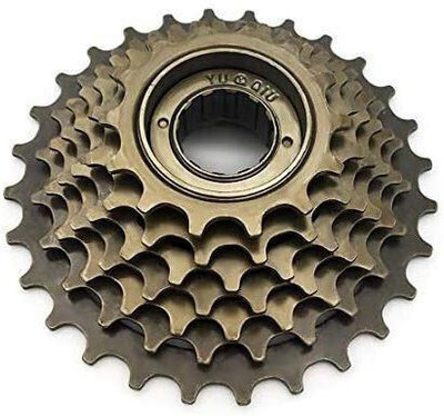 Protos India.Net index 7 speed freewheel Bicycle Brake Disk(10 mm)