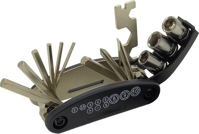 IndiaLot Special 15 in 1 Multi-function Bicycle Tools Sets Bike Bicycle Repair Tool Kit Bicycle Brake Disk