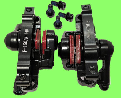IndiaLot Bicycle Disc Brake Front/Rear Calipers Machine 140-160MM 2pcs 0010 Bicycle Brake Disk