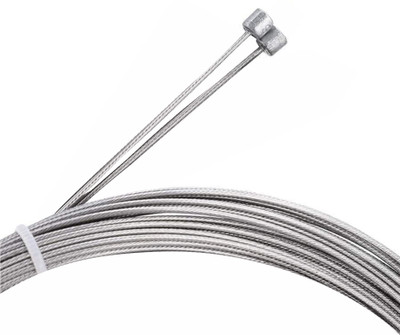 Onbicle Cycle Gear Wire Cable Steel Shift Break Cable Inner Derailleur 80inch Long 2pcs Bicycle Brake Disk
