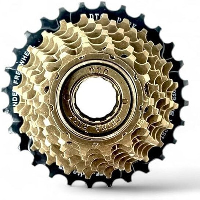 Ptc Cycle 7 Speed Freewheel MTB Flywheel with 14-28T Gear Range Screw Type Bicycle Bicycle Brake Disk