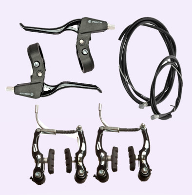 IndiaLot Bicycle V/Power Brake Set Caliper Wire Lever 00006605 Bicycle Brake Disk