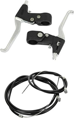 HOUSE OF COMMON Ranger cycle cluch levers with pair of wires(BLACK) Bicycle Brake Disk(10 cm)