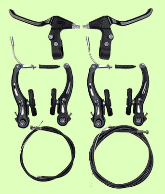 IndiaLot Cycle power brake+Lever+Wire Set 00007 Bicycle Brake Disk