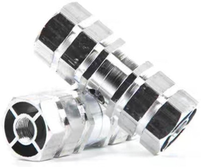 IndiaLot Cycle Foot Rest Stunt Axel Pegs Anti-Slip Alloy 1pair 000069 Bicycle Brake Disk