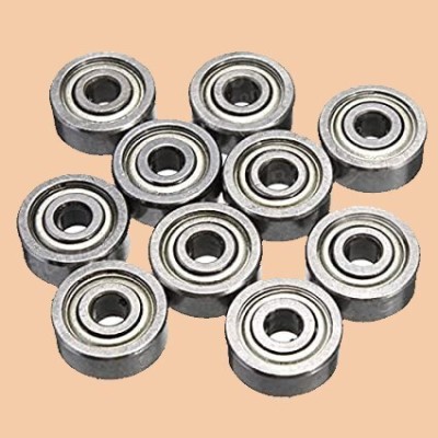 IndiaLot 12 Pcs 608zz Double Metal Seal Bearings 8x22x7mm Multi-purpose Use 0002 Bicycle Brake Disk