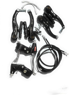 Venues Bike 24 automobile,Bicycle V Brake MTB, Cable Wire and Break Silver Lever Bicycle Brake Disk