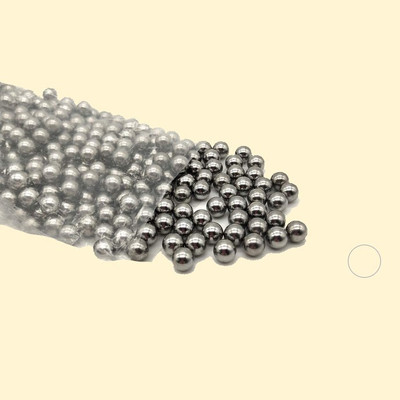IndiaLot Steel Bearing Ball, No Holes, Silver Full Solid Iron Ball (10 MM, 100 PC) Bicycle Brake Disk(10 mm)