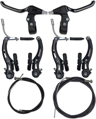HOUSE OF COMMON BICYCLE POWER BREAK+LEVER+WIRE SET For Front & Back | Bicycle Brake Disk