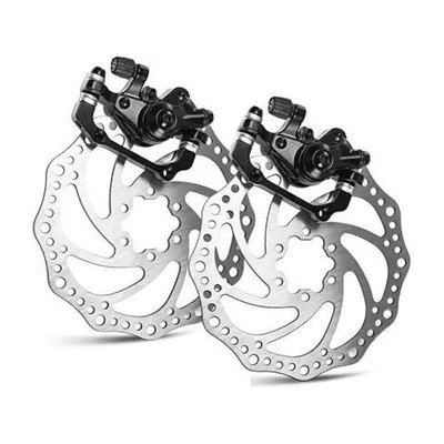 SHIVEXIM Front & Rear Bicycle Disc Brake Machine Bicycle Mechanical Caliper Bicycle Brake Disk