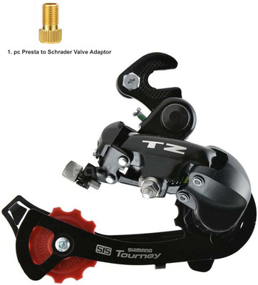 Schrodinger 50052(+A) Adaptor + Compatible Shimano Tourney RD-TZ50 Derailleur 6/7S Bicycle Brake Disk(150 mm) Schrodinger 50052(+A) Adaptor + Compatible Shimano Tourney RD-TZ50 Derailleur 6/7S Bicycle Brake Disk(150 mm)