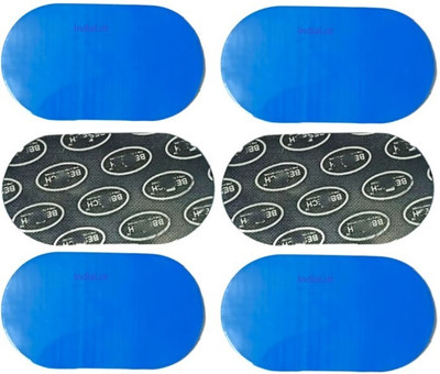 IndiaLot 6 Pieces Motor Bicycle Bike Tyre Tire Inner Tube Puncture Rubber Patches 6CM Bicycle Brake Disk